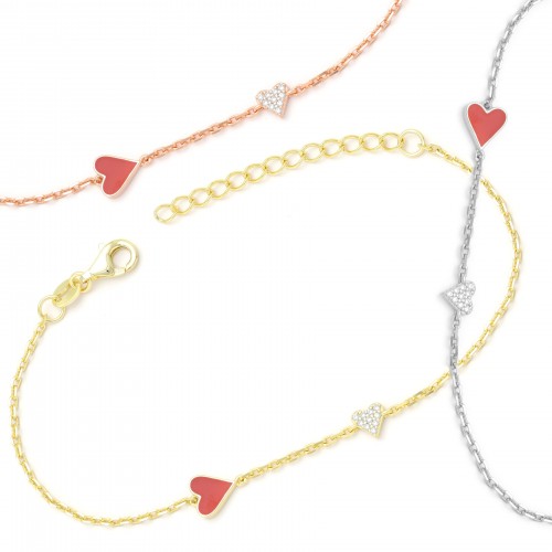 Hearts Bracelet