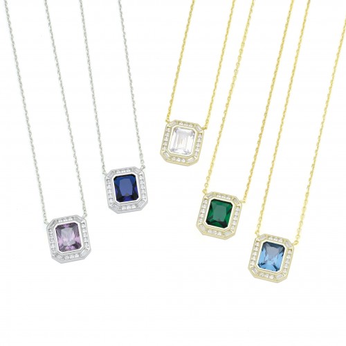 Single Stone Necklace