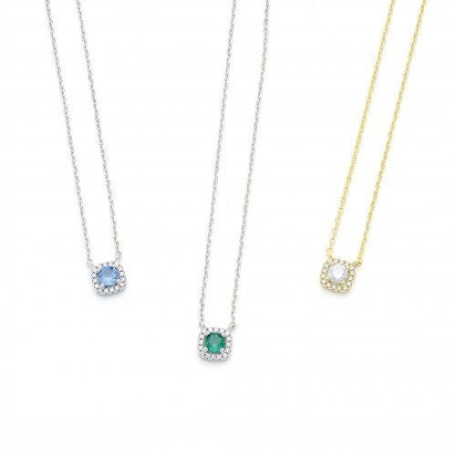 Single Stone Necklace