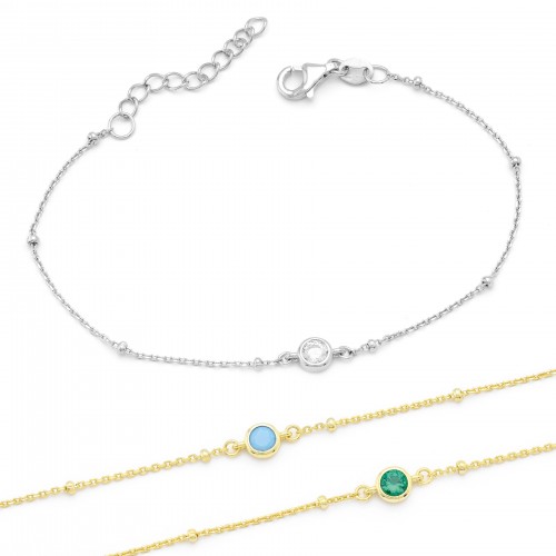 Single Stone Bracelet