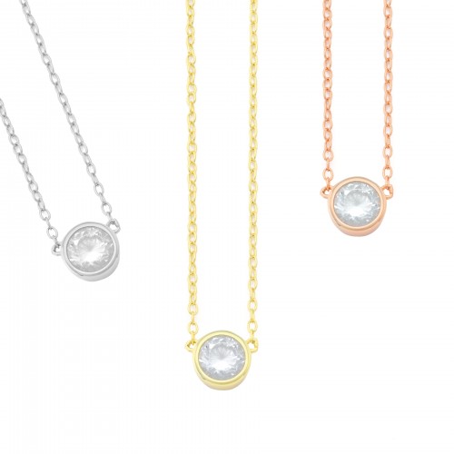 Single Stone Necklace