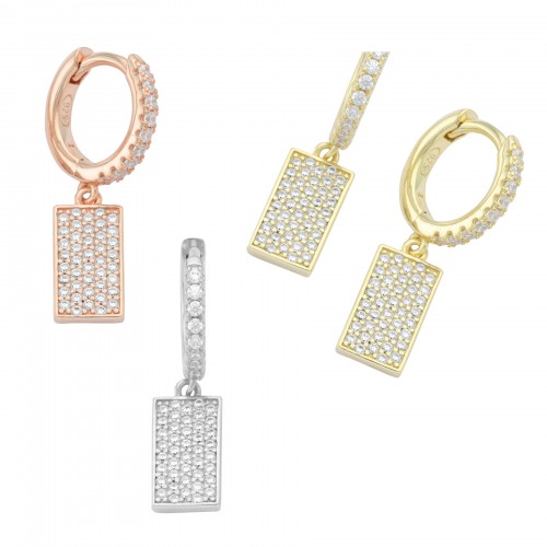Rectangular Earrings