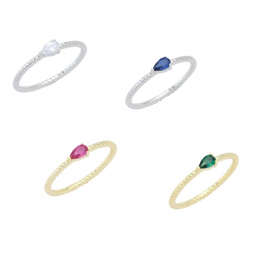 Single Stone Ring