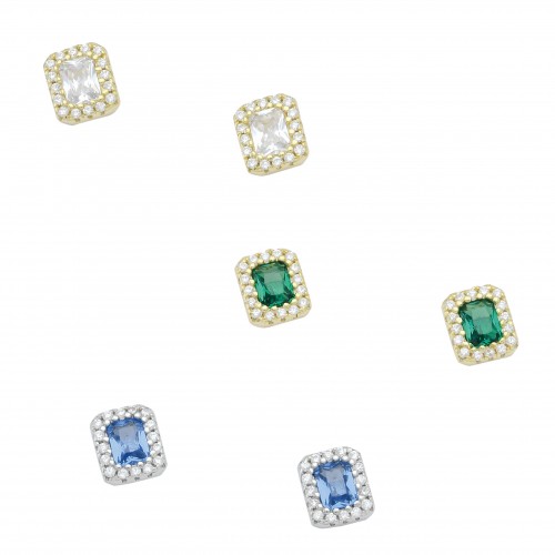 Solitaire Earrings