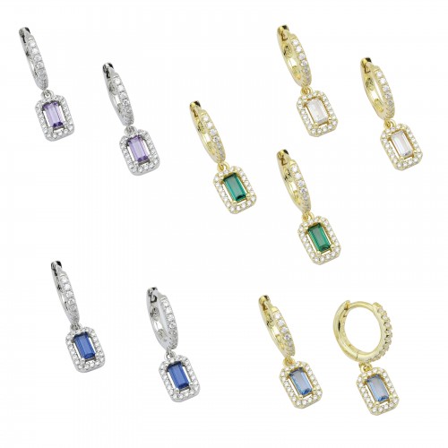 Rectangle Earrings