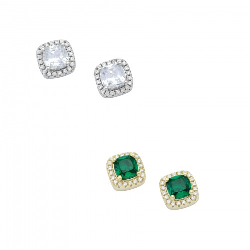 Solitaire Earrings