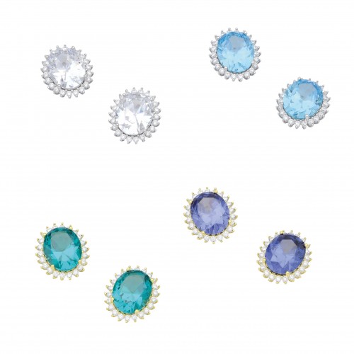 Solitaire Earrings