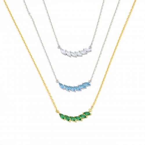 6 Stones Necklace