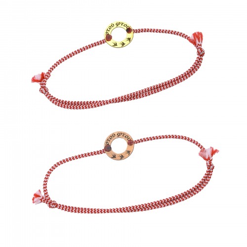 Charm March Swallow Bracelet
