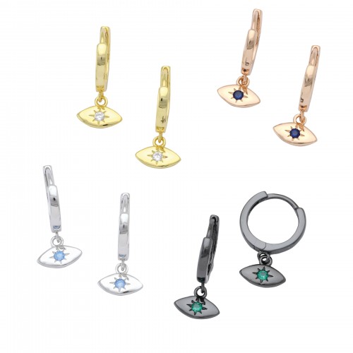 Evil Eye Earrings