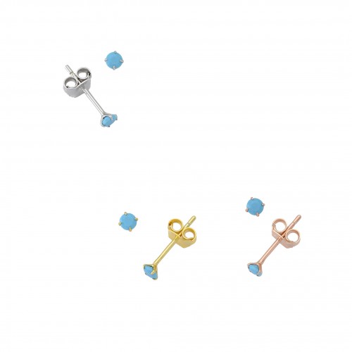 Solitaire Earrings