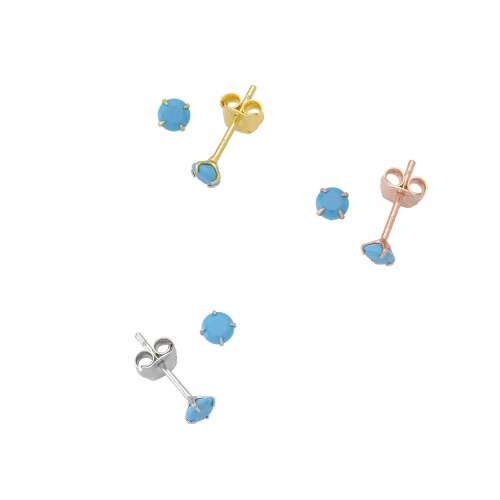 Solitaire Earrings