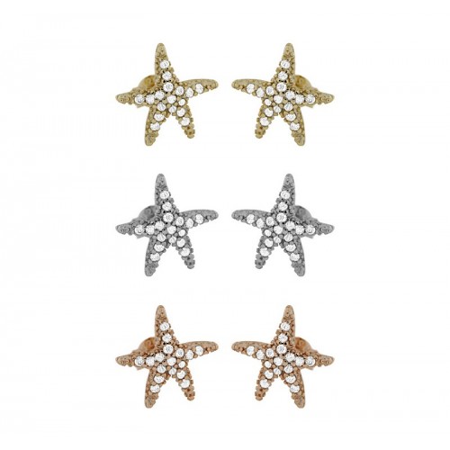 Starfish earrings