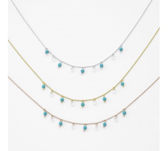 Enamel Necklace