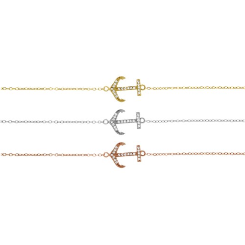 Anchor bracelet