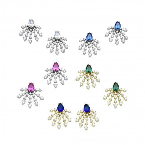 Drop & Fan Earrings