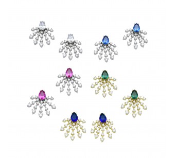 Drop & Fan Earrings