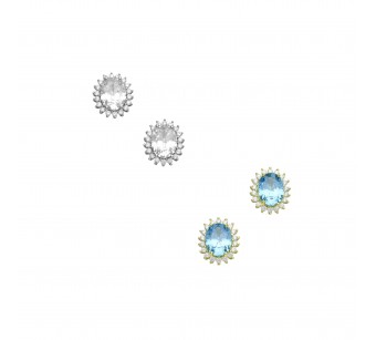 Solitaire Earrings