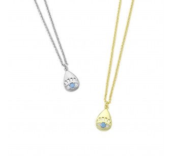 Drop Eye Necklace