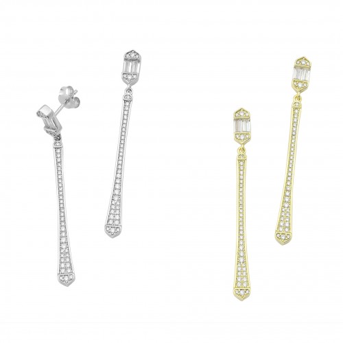 Hanging Bar Earrings