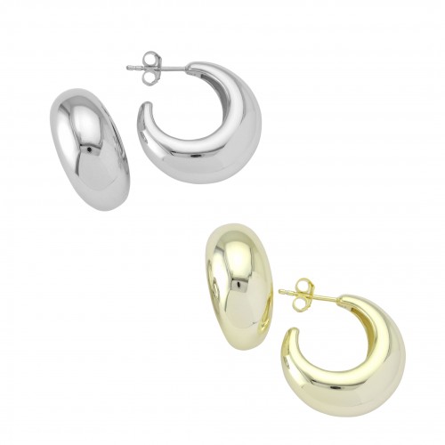 Bubble Hoop Earrings