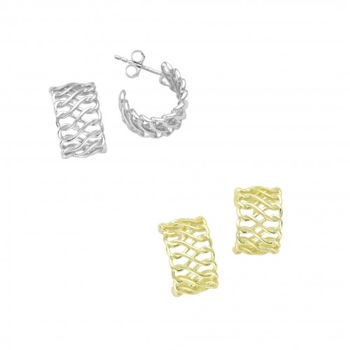 Infinity Hoop Earrings