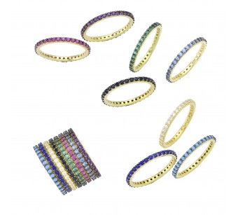 Silver Eternity Ring