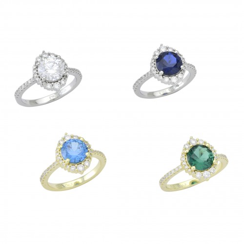 Round Solitaire Ring