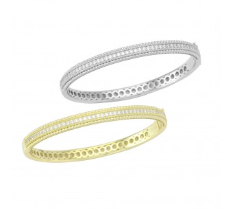 Fixed Half Eternity Bracelet