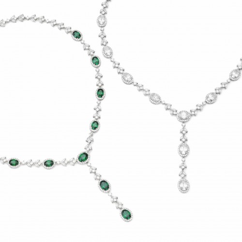Oval Stones Necklace