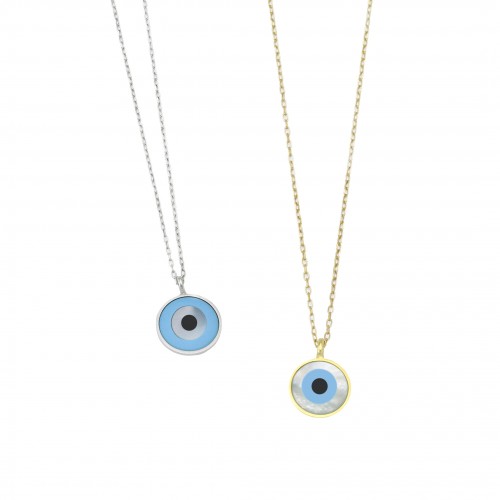 Round Eye Necklace (8mm)