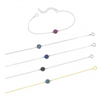 Round Disk Bracelet