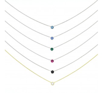 Solitaire Necklace