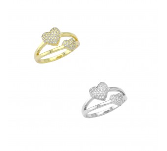 Hearts Ring