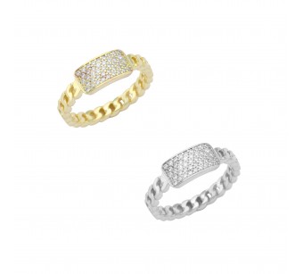 ID Chain Ring