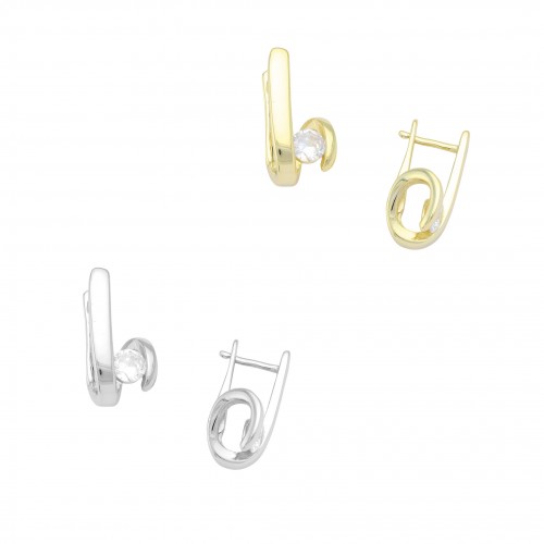 Twisted Loop Earrings