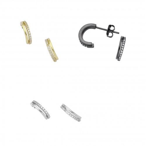 Double Loop Earrings