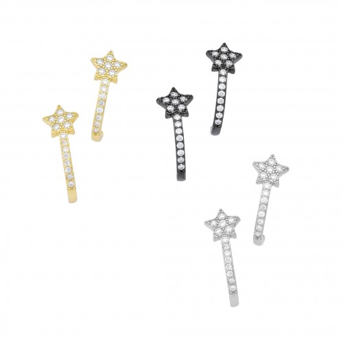 Comet-Star Earrings