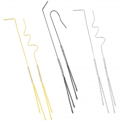 Long Thread Earrings