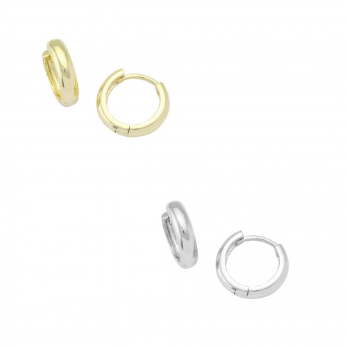 "Donut" loop Earrings