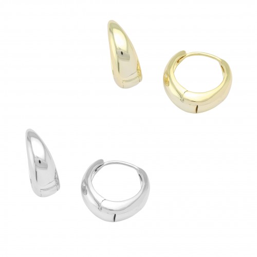 Ellipsoid loop Earrings