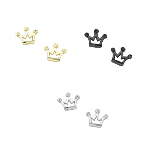 Crown stud Earrings