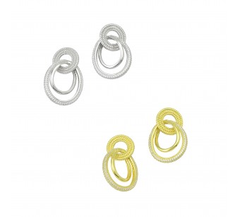 Triple Hoop Earrings
