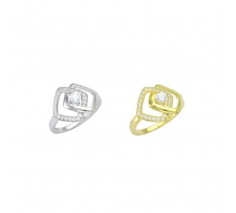 Double Rhombus Ring