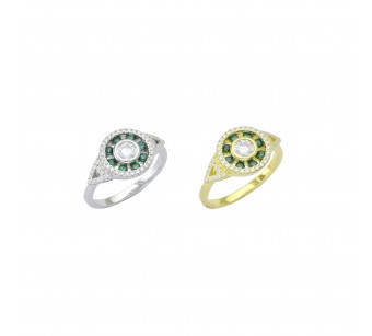 Geometric Shapes Ring
