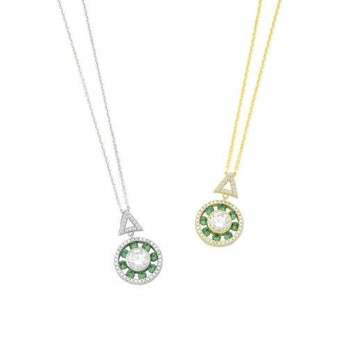 Geometric Shapes Necklace