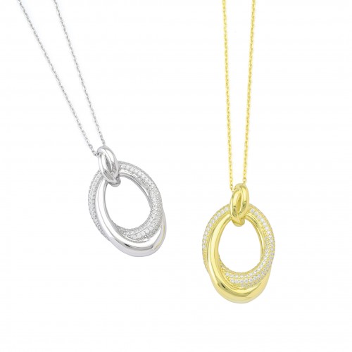 4 Rings Necklace