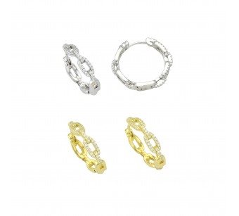 Hoop - Chain Earrings