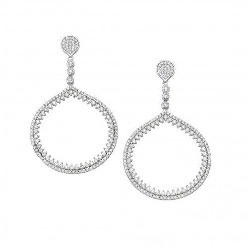 Hanging Hoops Earrings