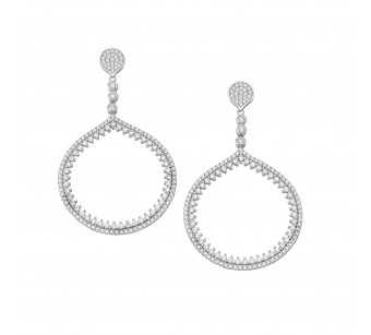 Hanging Hoops Earrings